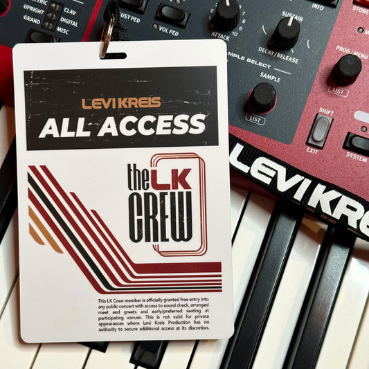✨ LK Crew Limited Edition Autographed All-Access Pass – Collectors' Keepsake ✨