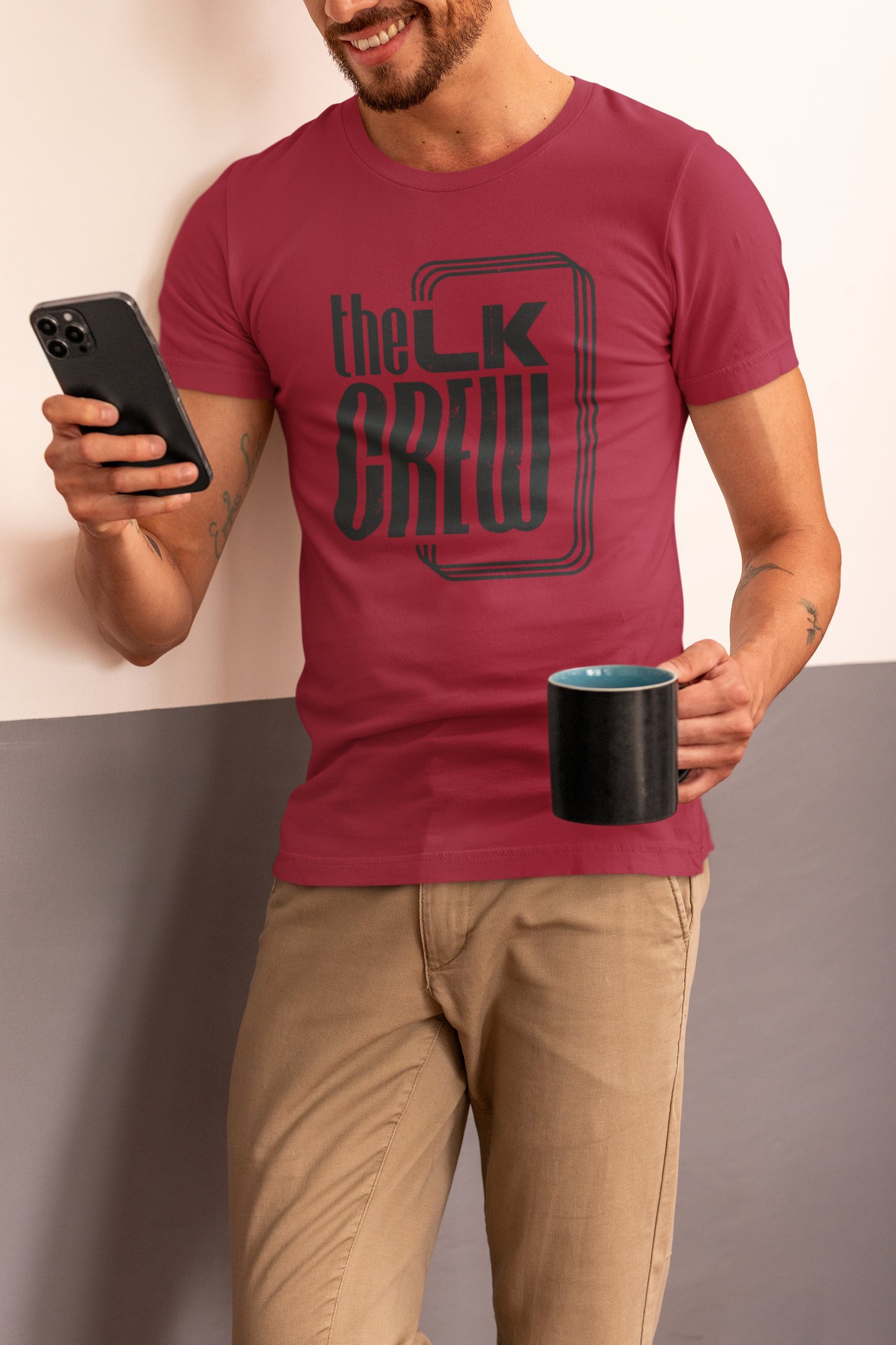 🎭 LK Crew Limited Edition Concert T-Shirt (Cement or Cardinal)