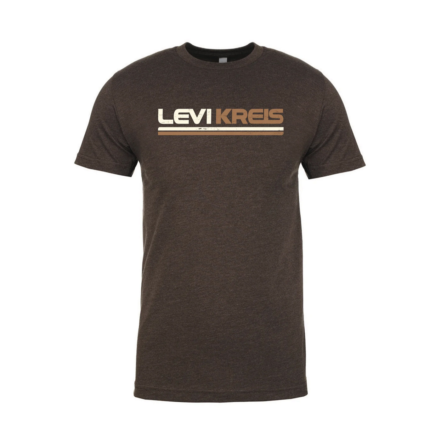 Levi Kreis Logo T-Shirt – Vintage Espresso | Limited Edition Unisex Tee
