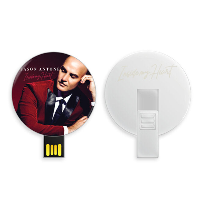 Inside My Heart Digital Album Ornament – Jason Antone | MP3 + WAV + Photos