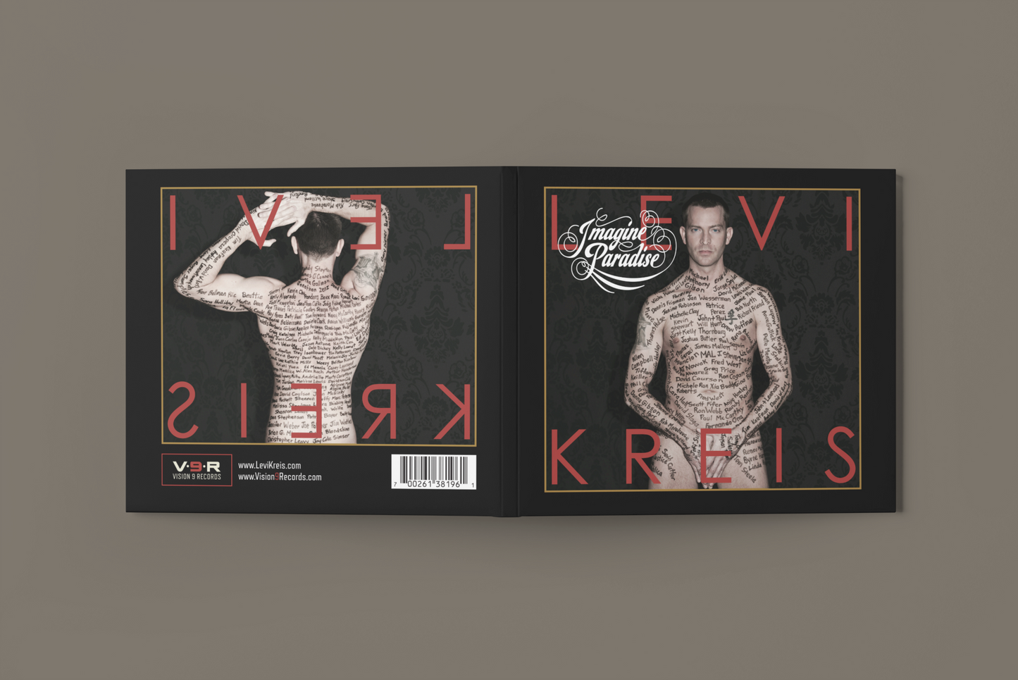 Imagine Paradise – R&B/NuDisco Album by Levi Kreis | Limited Edition CD