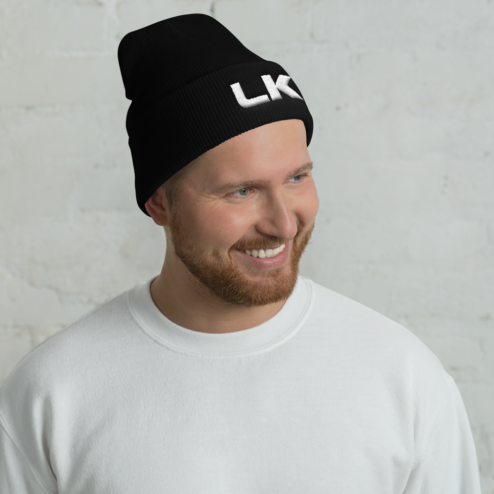 LK Logo Beanie – Levi Kreis Signature Merch | Unisex Knit Hat